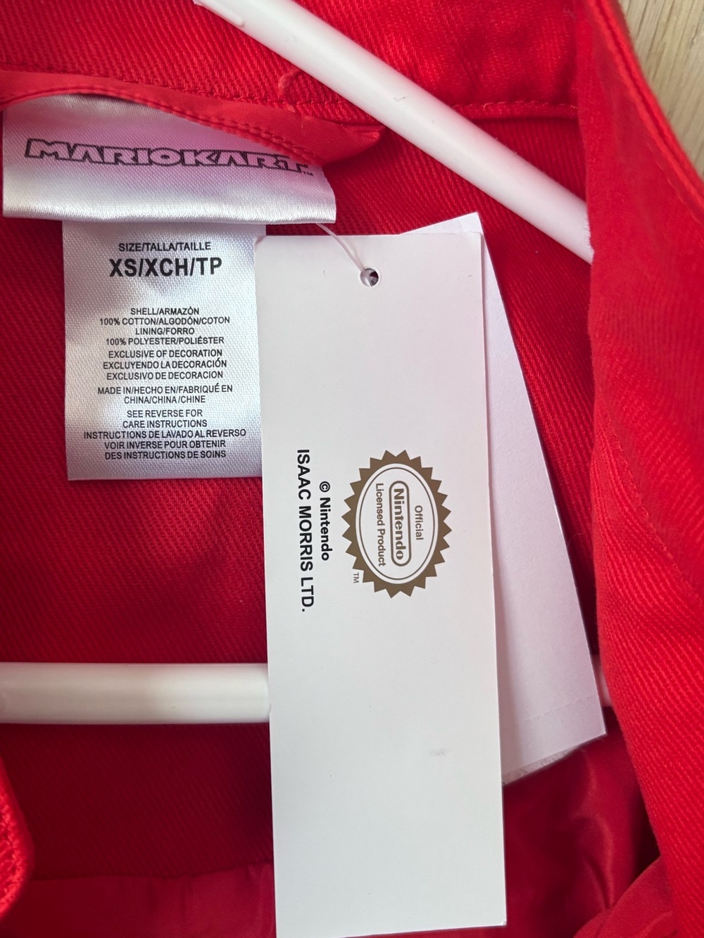 Mario Kart Canvas Racing Jacket XS - Picture 3 of 4